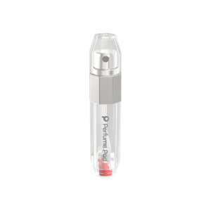 Perfume Pod CRYSTAL silber open