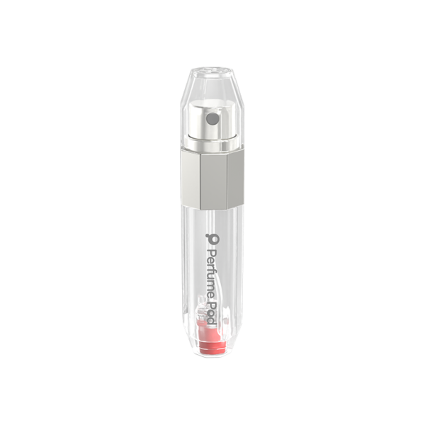 Perfume Pod CRYSTAL silber open
