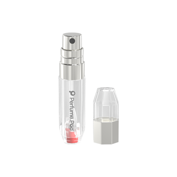 Perfume Pod CRYSTAL silber open