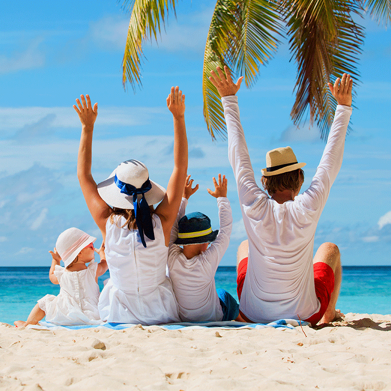 Perfume Pod im Urlaub